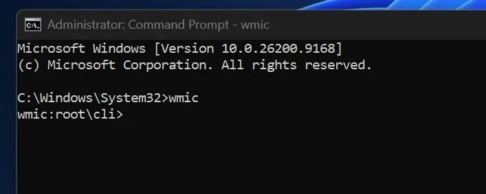 WMIC.exe in Command Prompt