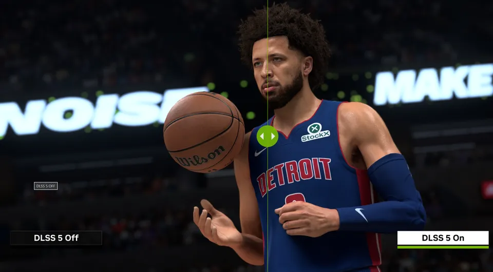 英伟达 DLSS 5 发布：支持 RTX 50 系显卡，首发支持《NBA 2K27》游戏